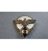 WW2 German HJ Victors Badge- Bronze