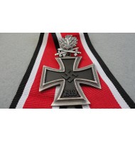 WW2 German Knights Cross to the Iron Cross Oak Leaves with Swords