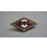 WW2 German Nazi HJ Honor-Pin Badge-Bronze
