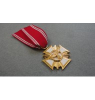 WW2 German Cross NSDAP 25 Years Long Service Award -Gold