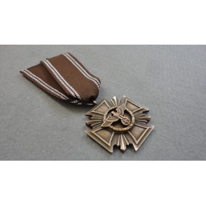 WW2 German Cross NSDAP 10 Years Long Service Award-Bronze