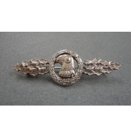 WW2 German Badge Luftwaffe Reconnaissance Clasp - in Silver