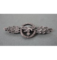 WW2 German Luftwaffe Transport Glider Squadron Clasp - in Silver