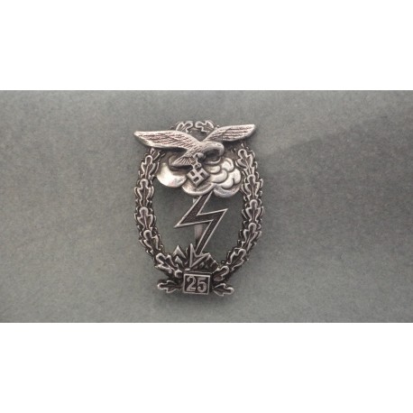 WW2 German Luftwaffe Ground Assault Badge-25 Actions-