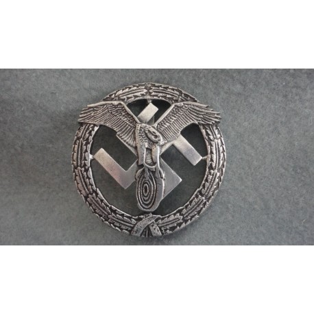 WW2 German Motor Sport Badge 1939 in Silver