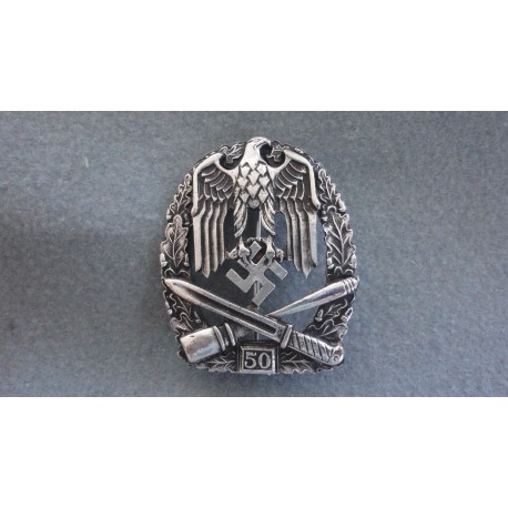WW2 German General Assault Badge 50