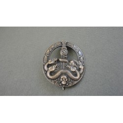 SS Anti - Partisan Badge - in Silver
