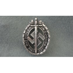 The German COBURG Badge-(Coburger Abzeichen) was the first badge recognized as a national award of the N.S.D.A.P Nazi Party 