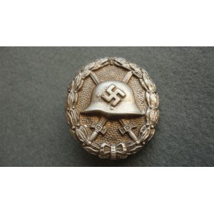WW2 German Wound Badge Spanish Style - Silver