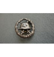 WW2 German Condor Legion Wound Badge Spanish Style - Silver