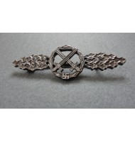 WW2 Front Flying Clasp for air to Ground Support Fighters - in Silver